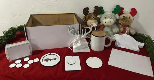 Kid Christmas Box- Brown Moose