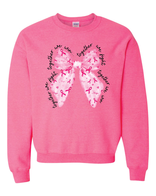 Pink Out Bow Sweater